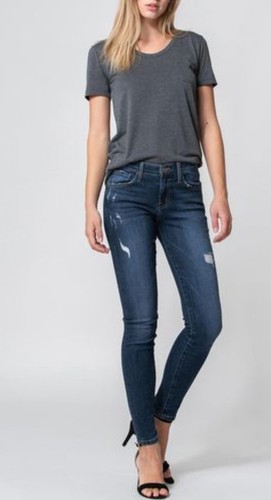 Flying Monkey Distressed Ankle Zip 