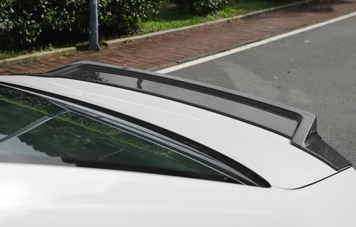 For Volkswagen Jetta Mk7 2019-2021 Carbon Fiber ABS Rear Boot Spoiler Wing Flap - Picture 7 of 9