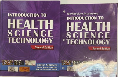 High School Health Care Science Technology Text Workbook Bundle Homeschool