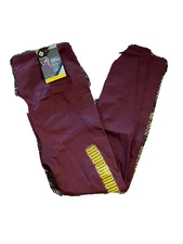member's mark everyday full legging maroon Medium