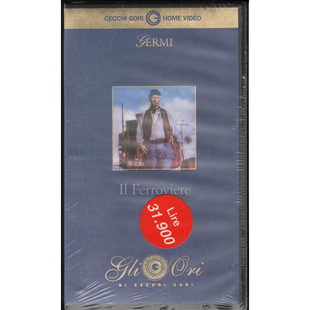 Gli Ori Di Cecchi Gori: Il Ferroviere VHS Pietro Germi Univideo 7028 Sealed