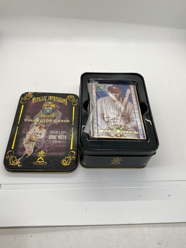 Metallic Impressions Babe Ruth 5 Card Metal Set, Baseball w Box, Cards sealed - 第 12/14 張圖片