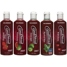 Goodhead Oral Gel Doc Johnson Edible Lube Lubricant BJ Good Head Flavored