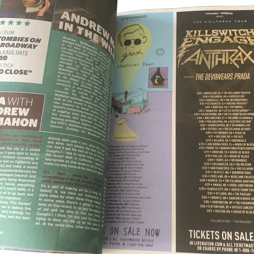 Pre Owned Alternative Press AP March 2017 Issue #344.2 Hey Violet Ink Master Rya - Imagen 7 de 7