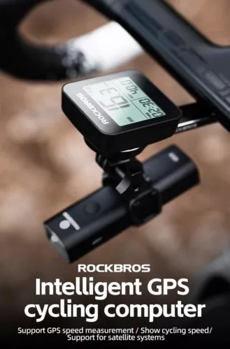 RockBros Fahrradcomputer Drahtlos Tachometer GPS, IPX6 Fahrrad Kilometerzähler - Bild 8 von 18
