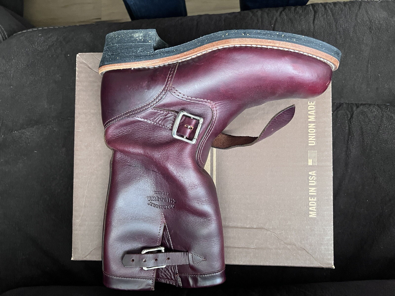 ENGINEER BOOTS 8 5 MEN 90s CHIPPEWA ENGINEER BOOTS 8 5 MEN 90s CHIPPEWA
