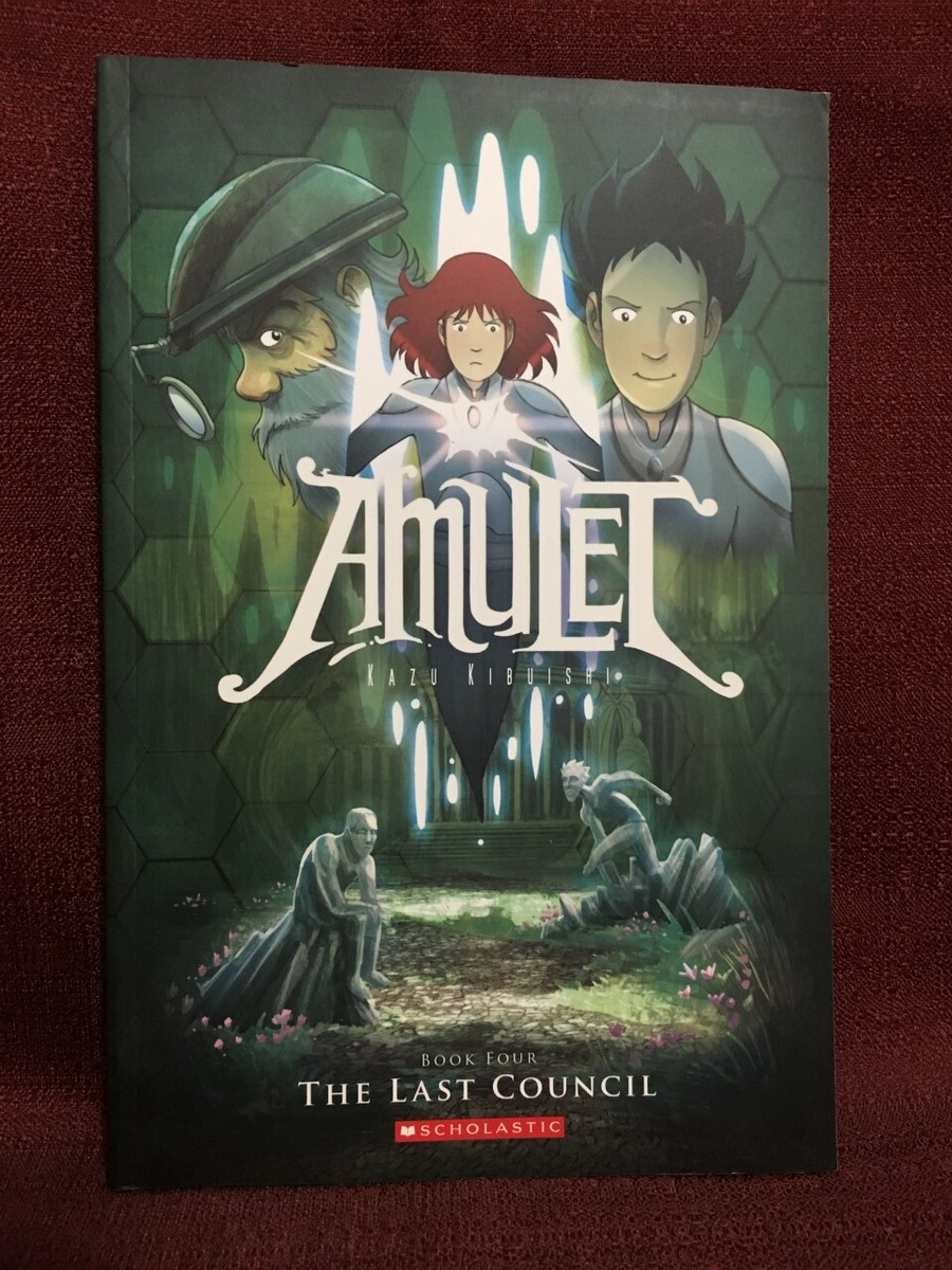 卡纸4 Amulet Book 4 The Last Council Paperback Kazu Kibuishi