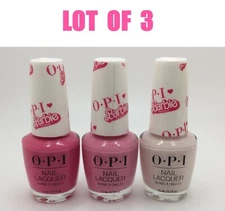 OPI Barbie The Movie Special Collection 2023 Nail Polish, Pinks,🎈 Set of 3 🎈