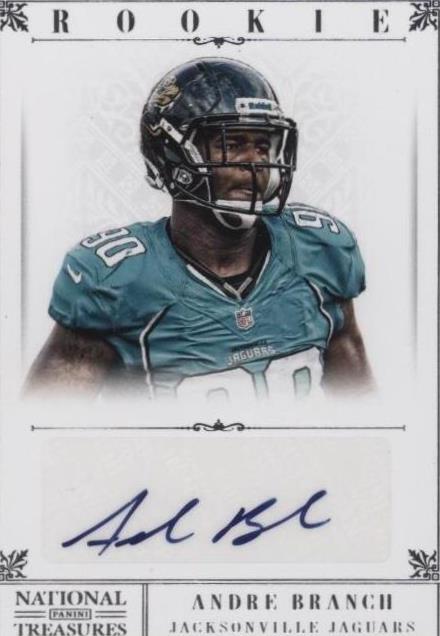 2012 Panini National Treasures Andre Branch #203 - 1 of 2