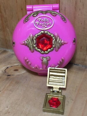 Polly Pocket Mini   1992 Jeweled Palace Princess Eastern Paradise Ruby 2905