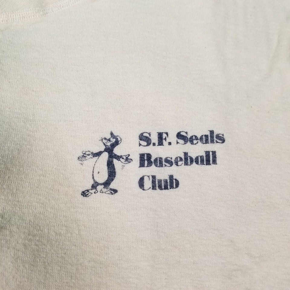 Ebbets Fields Flannels SF Seals Baseball Club Fungo Shirt Sz XL eBay