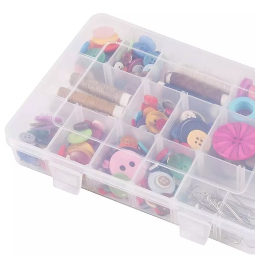 2Pcs Kids Snack Box with 18 Removable Grids Compartments Snackle Trays Travel - Picture 9 of 10