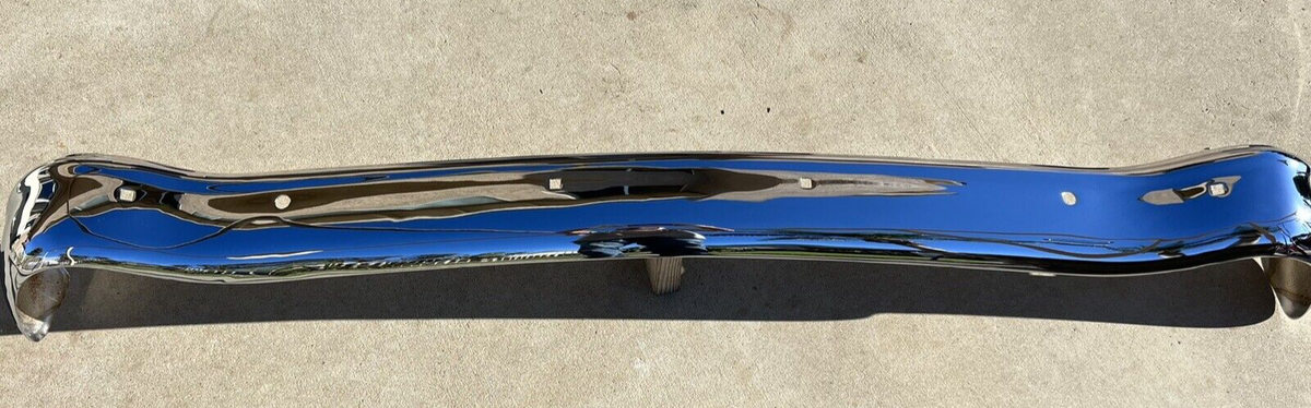 X FORD FAIRLANE SUNLINER NEW TRIPLE PLATED CHROME REAR BUMPER 1954