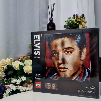 Lego Art 31204 Elvis Presley The King New Factory Sealed Never 