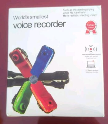 Mini DV World's Smallest Voice Recorder - NEW