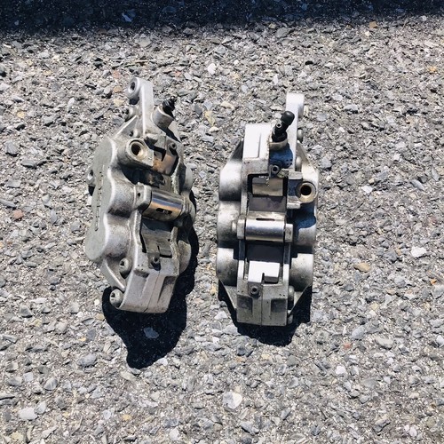 Par de pinzas de freno delanteras Kawasaki ZX9R ZX6R ZRX1100 TOKICO 6 potes 90 mm - Imagen 5 de 7