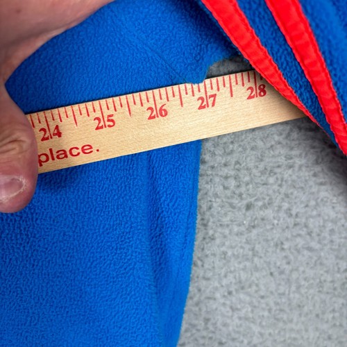 Adidas Jacket Men's XXL Blue Fleece Full Zip Up Predator Soccer Warmup Coat - Picture 8 of 19