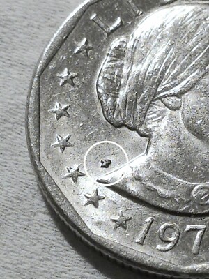 1979-WIDE RIM *P* Susan B. Anthony F.G.-RARE $1 Coin COLLECTORS