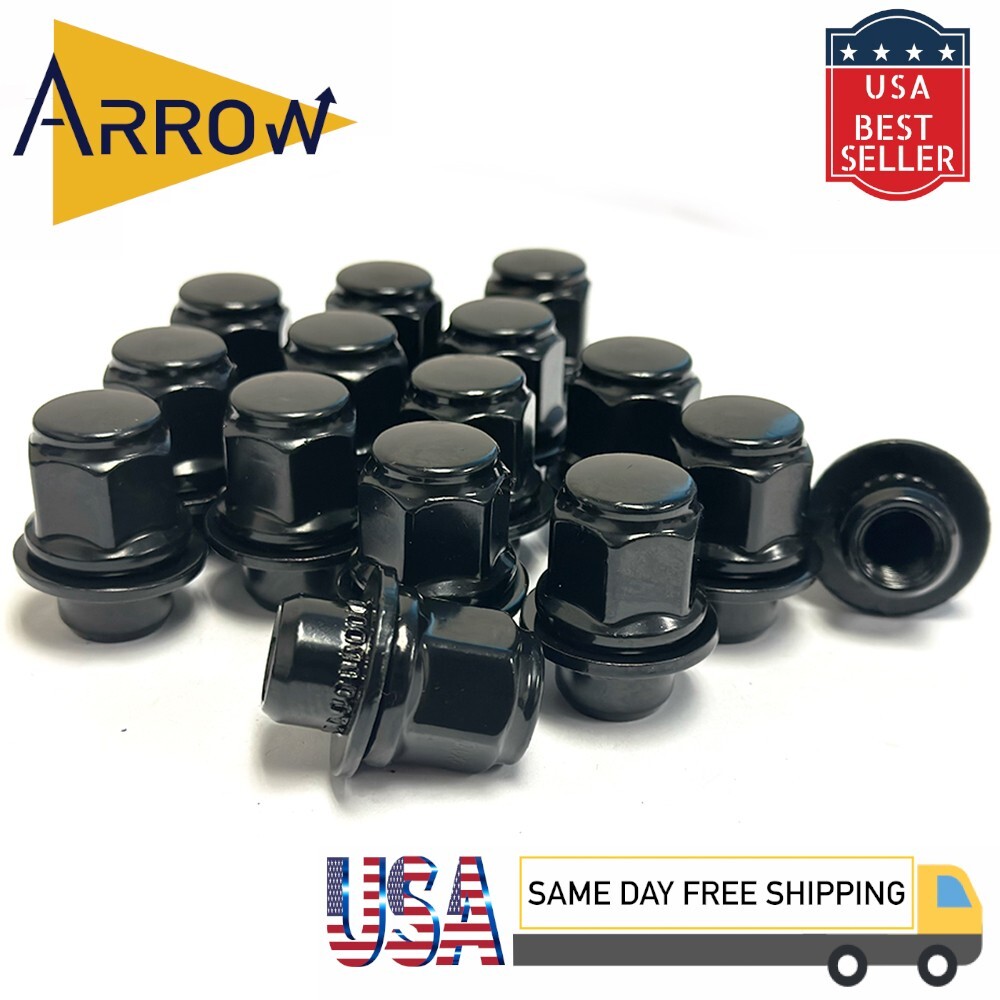 20Pcs BLK Nissan Infiniti 12x1.25 OEM Factory Style Mag Type
