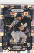 2024 Panini Prizm Baseball Everson Pereira Premium PANDORA RC  194/199 YANKEES