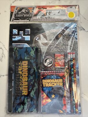 Jurassic World Stationary Set 10 Pieces | eBay