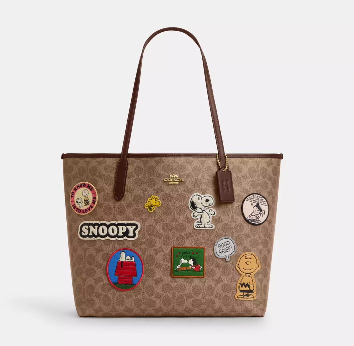 coach × peanuts コレクティブル　シグネチャー　キャンバス coach × peanuts コレクティブル シグネチャー キャンバス COACH