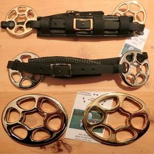 Glücksrad STELLA Flower Hackamore BioThane gebisslos Edelstahl RHRH