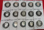 1992-2006 S SILVER Proof JFK Kenedy 50c Half Dollar 15 Year Run GEM UNC Coin Set