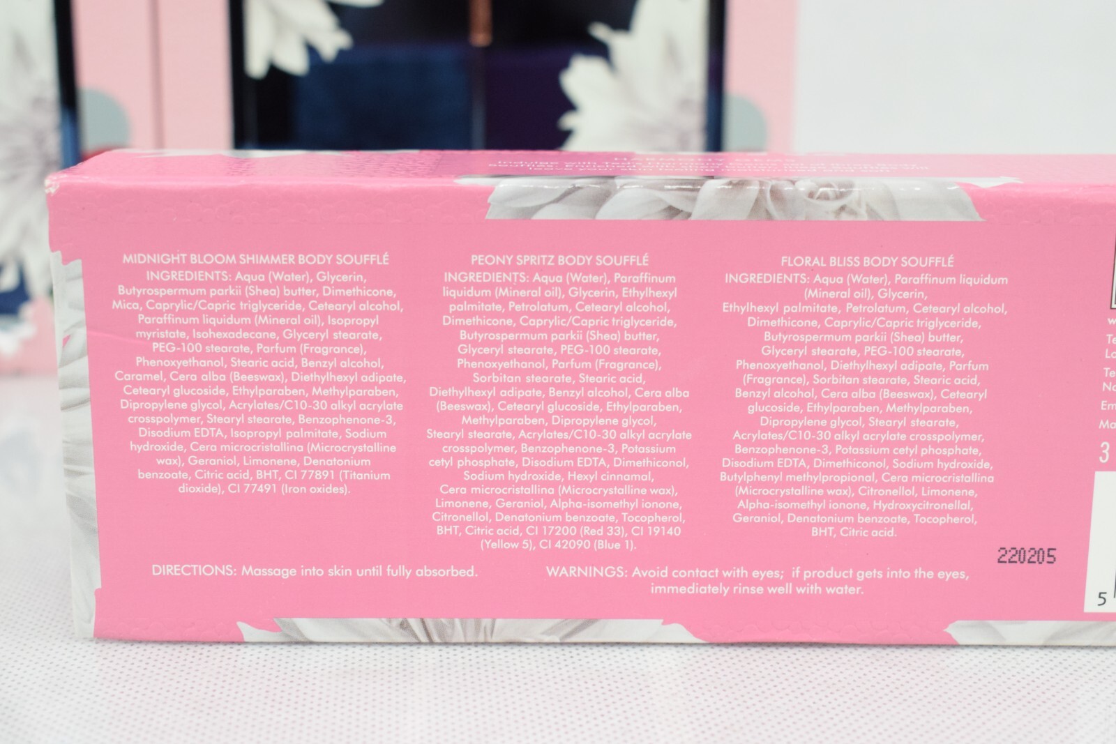 Ted Baker Gift Set Bundle Harmony Gems Body Souffle Opulent Radiance