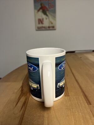 Authentic 1965 Ford Logo Mustang Fast Back Sports Car Ceramic Coffee Mug Cup  | eBay
