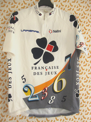 Maillot cycliste  Française des Jeux LAPIERRE manches longues