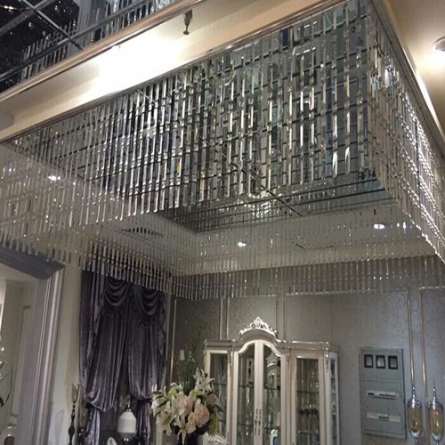 20pcs 63mm Triangle Article Clear Glasses Decoration Crystal Chandelier Parts - Picture 6 of 6