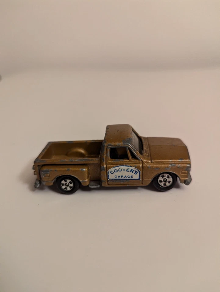 Vtg ERTL Dukes Of Hazard Cooters Garage Chevy Stepside Pick Up Truck Very Rare - Image 2 of 4
