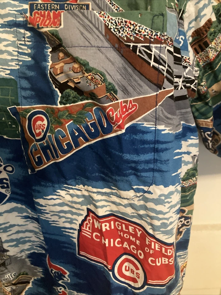 Rayn Spooner Hombre Camisa Grande Chicago Cubs Foto 3 de 4