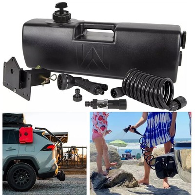 4.0 Gallon Self-Pressurized Water Tank for Camping Showers, Vehicle Water Storag