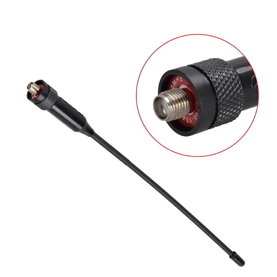 Wouxun SMA-Antena Mujer Doble Banda 144/430MHz para Radio Walkie Talkie UHF/VHF Foto 3 de 4