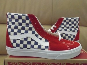 vans sk8 hi true blue red