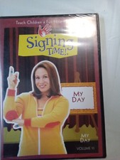 Signing Time Vol. 10 - My Day (DVD, 2004) for sale online | eBay