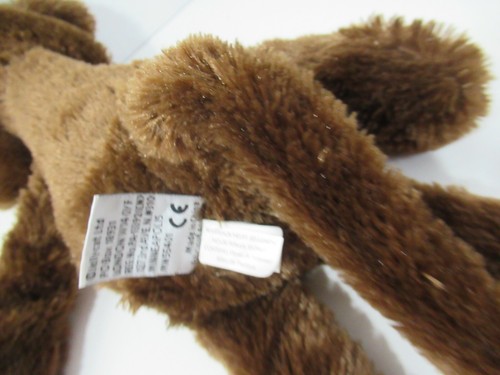 Peluche scimmia loppy JELLYCAT marrone abbronzato peluche braccia lunghe gambe giocattolo 17" - Foto 9 di 9