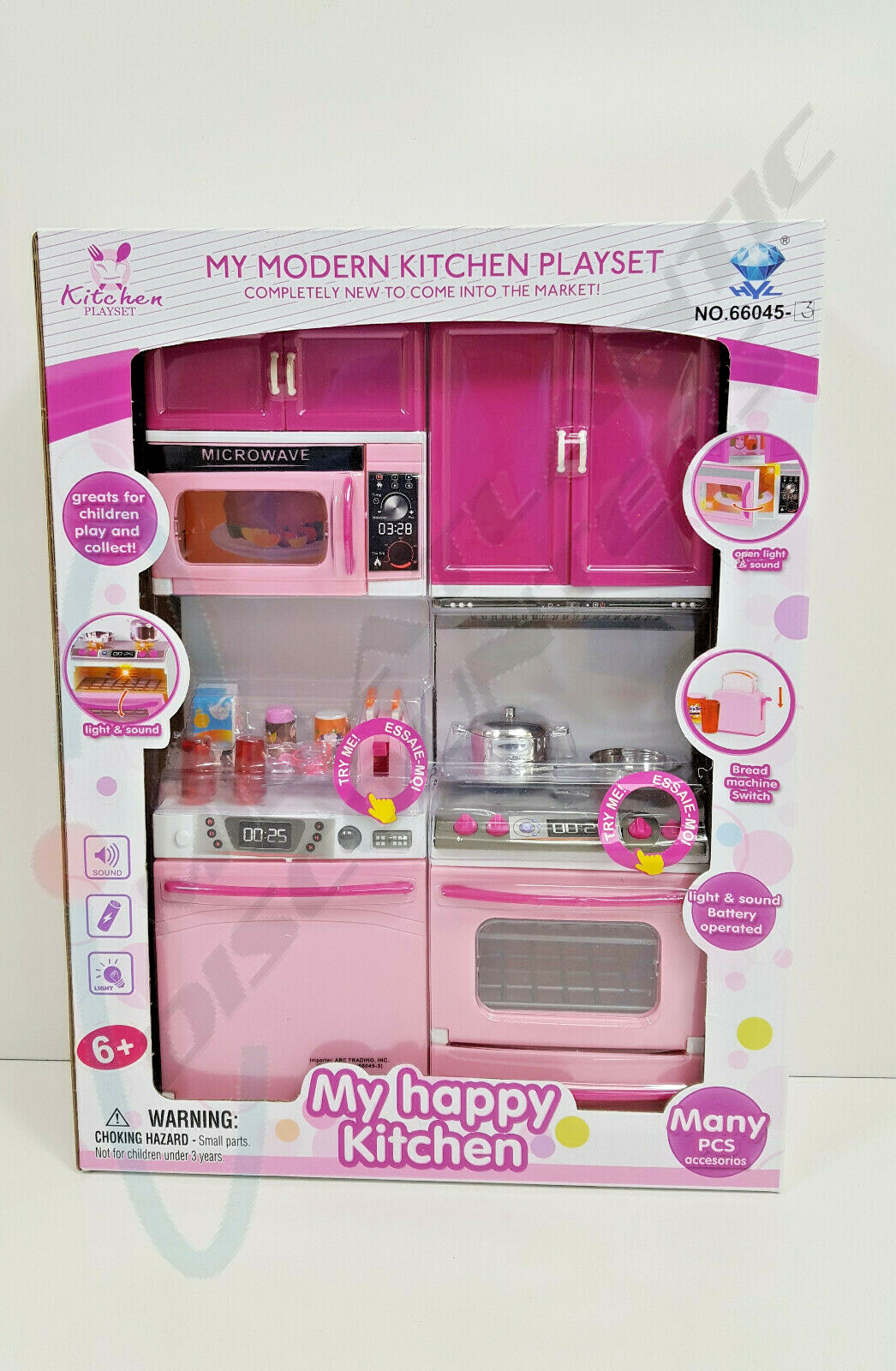 cook happy kitchen playset