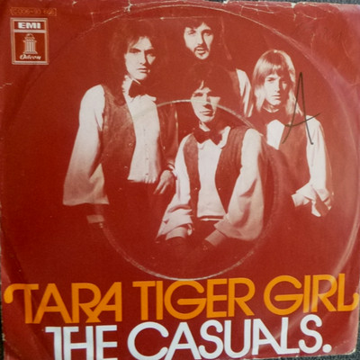 7'' 1972 BEAT IN VG+ ! THE CASUALS : Tara Tiger Girl