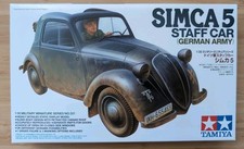 Simca 5 Staff Car - German Army - Tamiya 35321 | kingshobby.com