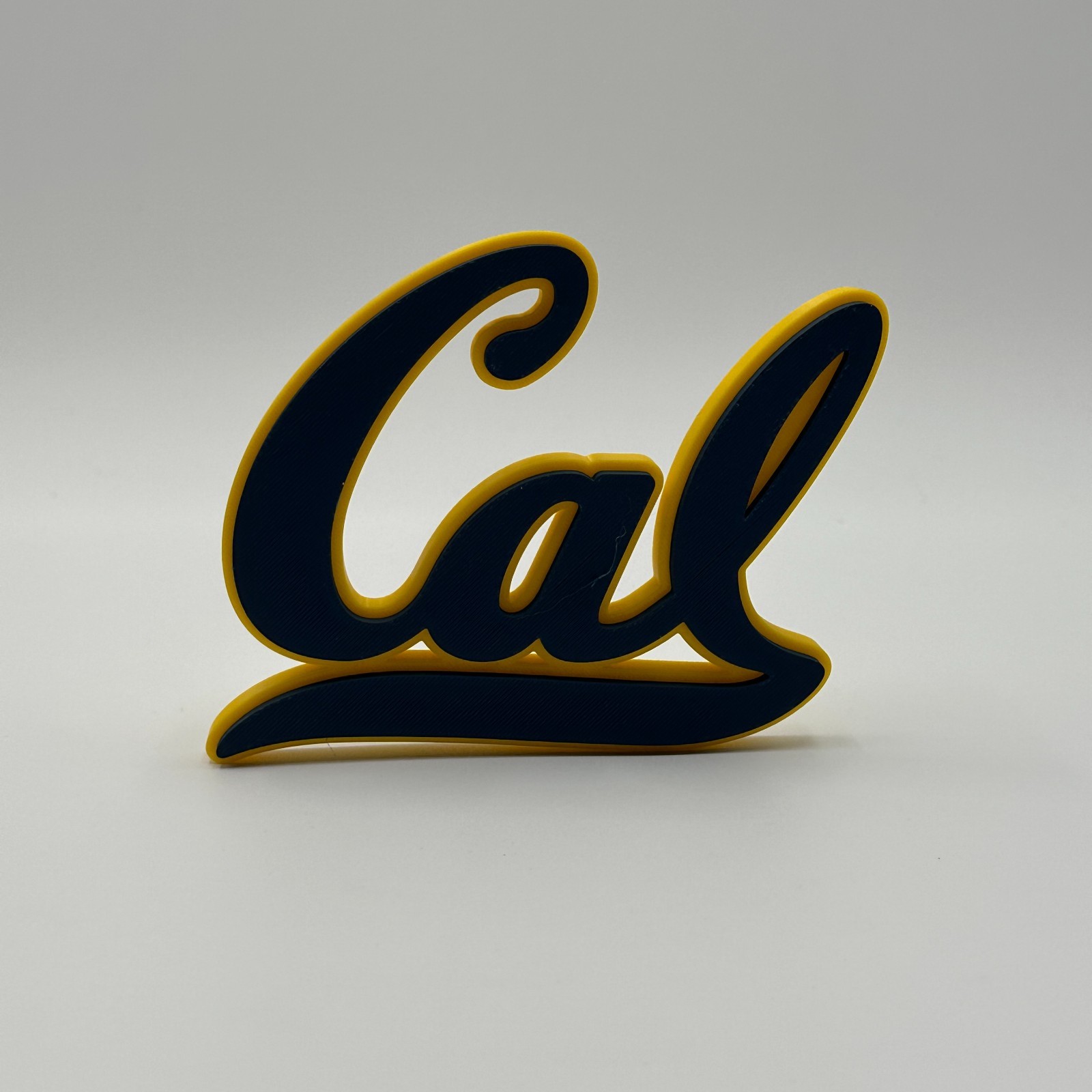 Cal Golden Bears UC Berkeley Logo Sign Desk Decor Shelf Sitter Alumni Gift NCAA
