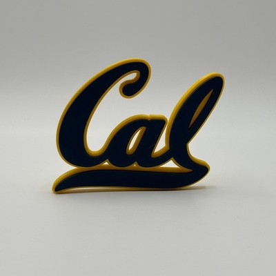 Cal Golden Bears UC Berkeley Logo Sign Desk Decor Shelf Sitter Alumni Gift NCAA