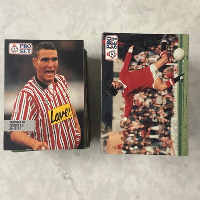 1991-92 Pro Set England Soccer Cards 1-230 -You Pick- Premier League Card