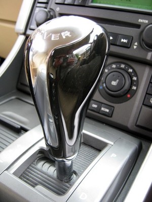 Automatic Gear shift selector Knob LINED OAK wood for Range Rover Sport HST L320