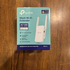 TP-Link RE315 Wi-Fi OneMesh Extender, 1.2Gbp booster, Dual Band AC1200 NEW