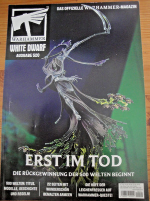 Warhammer White Dwarf 520 deutsch