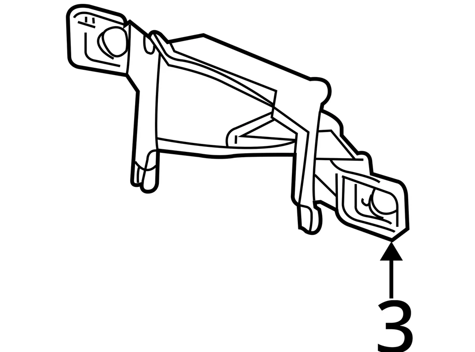 1999-2006 GMC Sierra 1500 conductor izquierdo OEM faro luz lámpara CG6E6 Foto 4 de 4