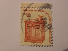 Etats Unis d'Amérique: Timbre ancien